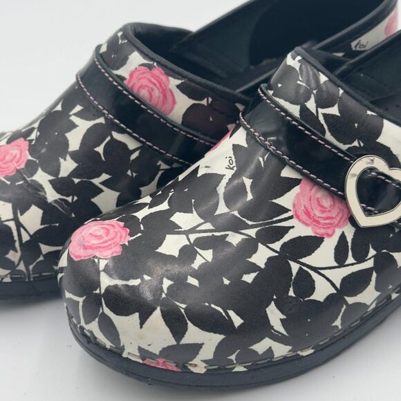 Koi Lindsey Lorea Clogs Multicolor Comfort, Chic/Stylist back pain reduce sz 39 - Picture 5 of 12